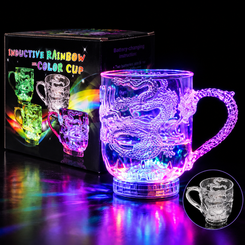 🐉DragonGlow LED Dragon Cup - Add Water. Watch It Glow✨